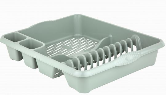 (image for) CASA DISH DRAINER SILVER SAGE - LARGE