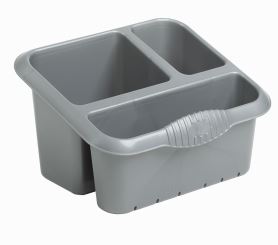 (image for) CASA SINK TIDY SILVER - LARGE