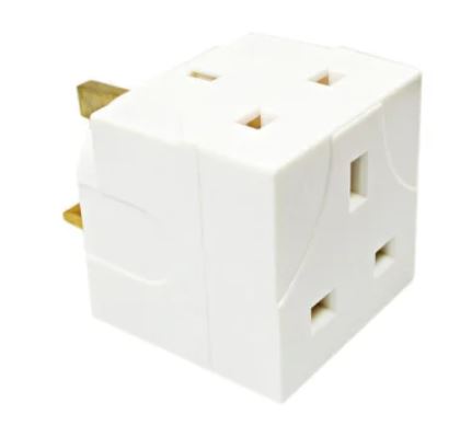 (image for) DAE 2 WAY MAINS ADAPTOR - STD