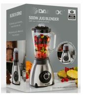 (image for) DAEWOO GLASS JUG BLENDER S/ST - 500W