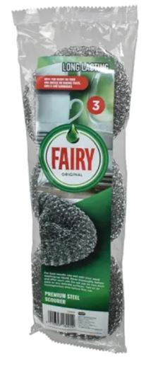 (image for) ADDIS FAIRY STEEL SCOURER - 3S