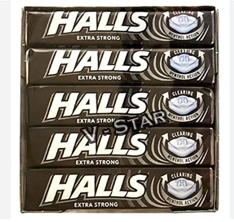 (image for) HALLS MENTHOL EXTRA STRONG - 33.5G