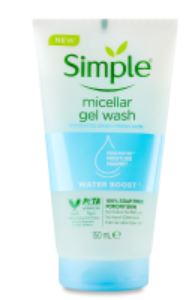 (image for) SIMPLE F/WASH GEL MICELLAR - 150ML