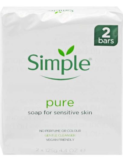 (image for) SIMPLE SOAP - 2x100g