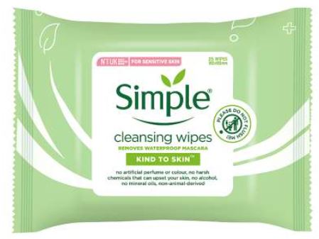 (image for) SIMPLE FACIAL WIPES - 25S