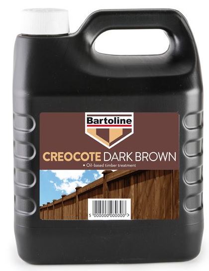 (image for) BART CREOCOTE WOOD TREAT D/BRO - 4L