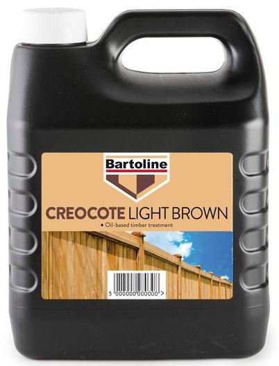 (image for) BART CREOCOTE WOOD TREAT L/BRO - 4L