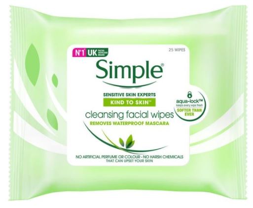 (image for) SIMPLE FACIAL WIPES - 25S