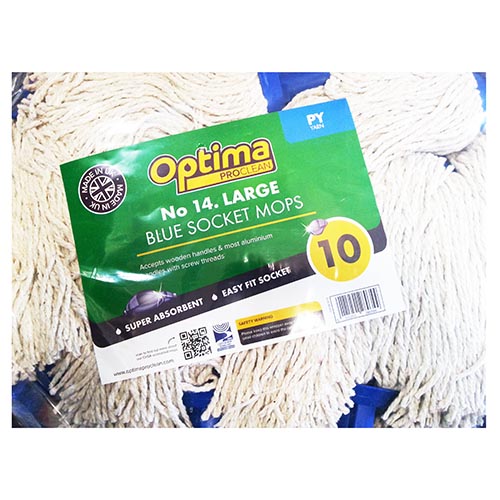 (image for) OPTIMA SOCKET MOPS PLASTIC BLU - NO14