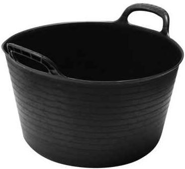 (image for) K/FISHER FLEXI TUB BLACK - 15L