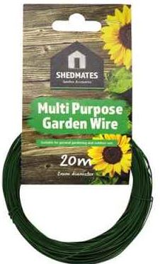 (image for) K/FISHER GARDEN WIRE GREEN - 20M