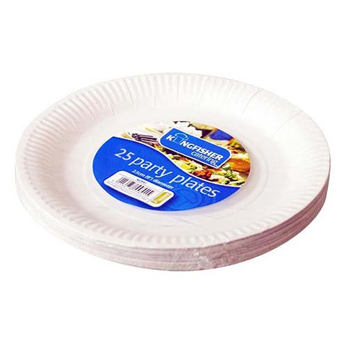 (image for) KF PAPER PLATE 25S - 9\"