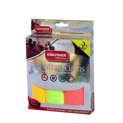 (image for) K/FISHER MICROFIBRE CLOTHS - 3S