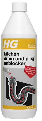 (image for) HG KITCHEN DRAIN&PLUG UNBLOCK - 1000ML