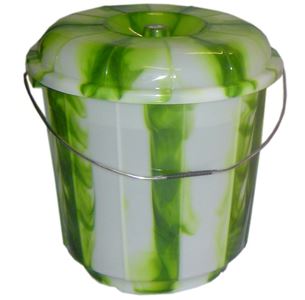 (image for) VPL PLASTIC BUCKET+LID D/COLOR - 13L