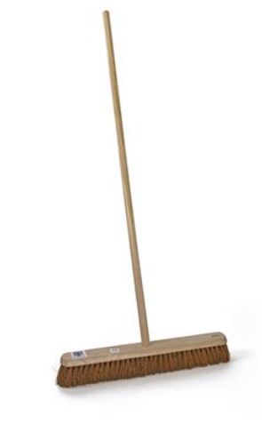 (image for) BROOM WITH STICK SOFT - 24\"