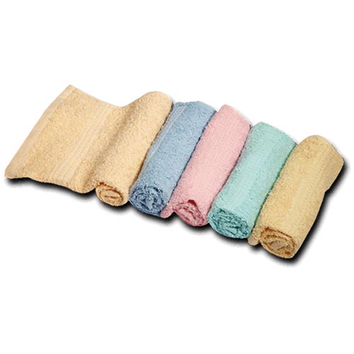 (image for) FACE CLOTH PASTEL ASSTD - STD