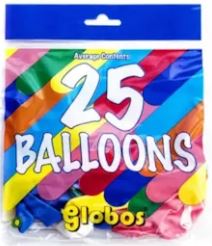 (image for) LOBOS BALLOONS ASSTD - 25S