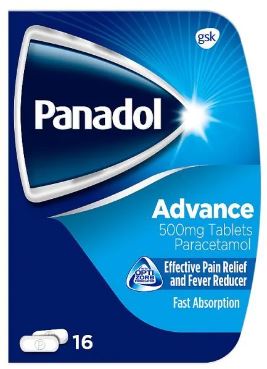 (image for) PANADOL TAB ADVANCE 500MG12/10 - 16S