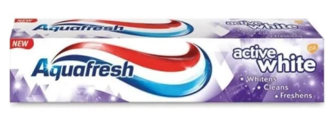 (image for) AQUAFRESH PASTE ACTIVE WHITE - 100ML