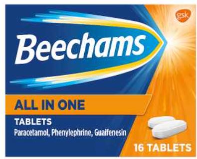 (image for) BEECHAMS ALL IN ONE TABS - 16S