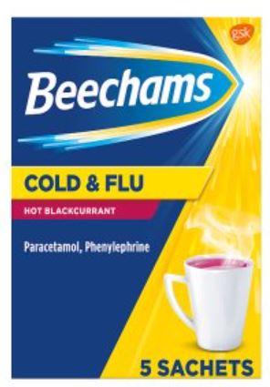 (image for) BEECHAMS COLD&FLU SACHET BL-CU - 5S