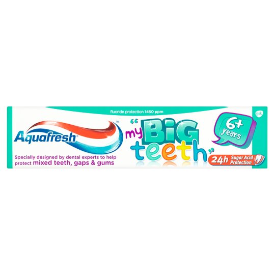 (image for) AQUAFRESH T/PASTE BIG TEETH - 50ML