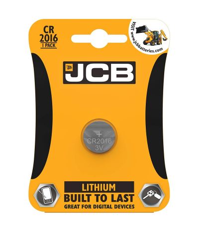 (image for) JCB LITHIUM CR2016 COIN CELL - 3V