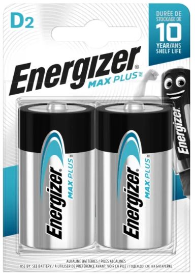 (image for) ENERGIZ MAX D-LR20 ALKALINE 2S - 1.5V