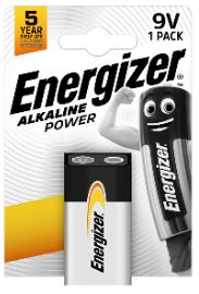 (image for) ENERGIZER 9V-6LR61 ALKALINE - 9V