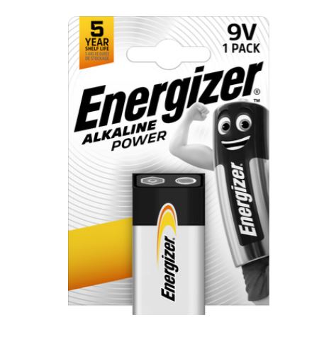 (image for) ENERGIZER 9V-6LR61 ALKALINE - 9V