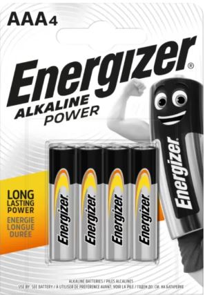 (image for) ENERGIZER AAA-LR03 ALKALINE 4S - 1.5V