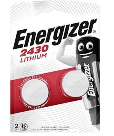 (image for) ENERGIZER CR2430 LITHIUM BATTE - 2S