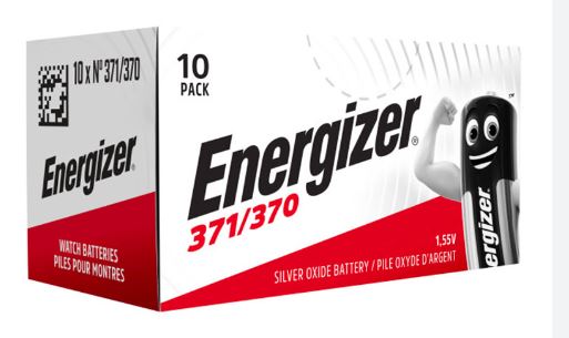 (image for) ENERGIZER 371/370 COIN CELL - 10S