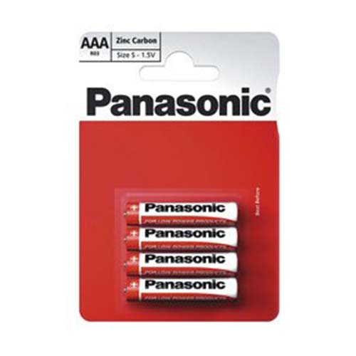 (image for) PANASONIC ZINC CARBON AAA R03 - 4S