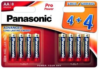 (image for) PANASONIC PRO POWER AA R6 - 4+4