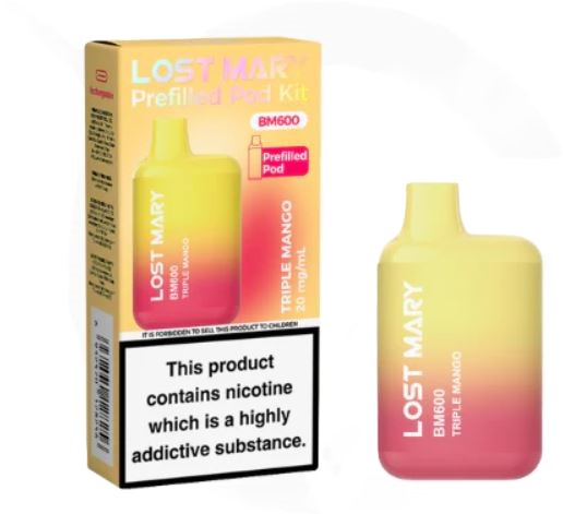 (image for) LOSTMARY600 KIT TRIPLE MANGO - 20ML