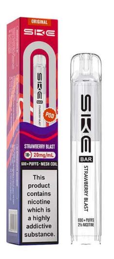 SKE600 POD STRAWBERRY BLAST - 20ML (image for) SKE600 POD STRAWBERRY BLAST - 20ML