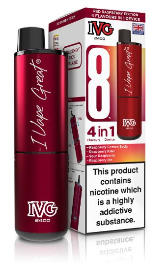 (image for) IVG 4IN1 KIT RED RASPB EDITION - 20ML