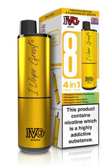 IVG 4IN1 POD PINEAPPLE EDITION - STD (image for) IVG 4IN1 POD PINEAPPLE EDITION - STD