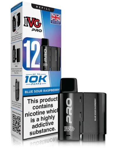(image for) IVG PRO POD BLUE SOUR RASPBERY - 20ML 