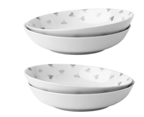 (image for) SABICHI PASTA BOWL HEART DESI - STD