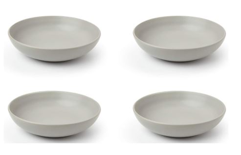 (image for) SABICHI PASTA BOWL GREY MATT - STD