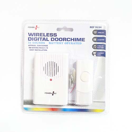 (image for) POWER+ DOOR CHIME DIGI WIRELES - SINGLE