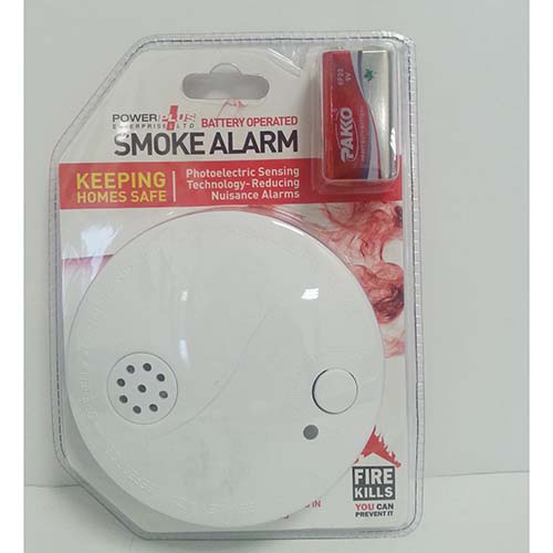 (image for) POWER+ SMOKE ALARM BATTERY OPE - STD