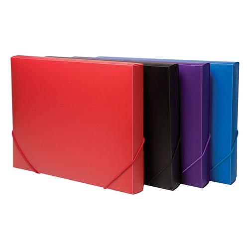 (image for) TIGER A4 BOX FILE SOLID ASSTD - A4