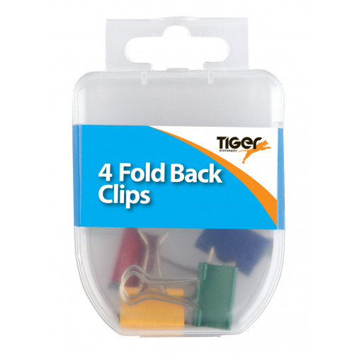 (image for) TIGER FOLD BACK CLIPS ASS COLR - 4S