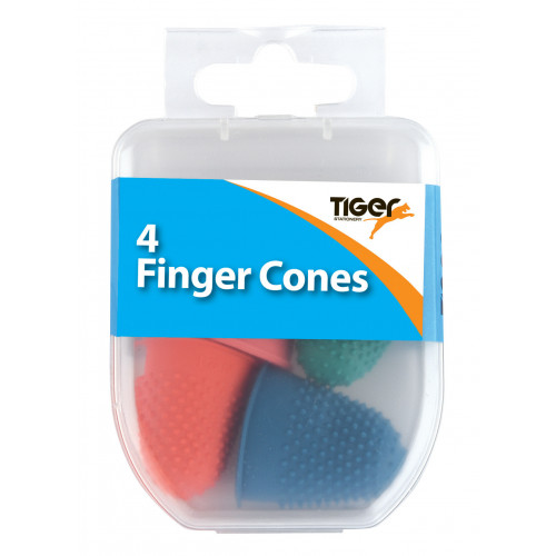 (image for) TIGER FINGER CONES ASST COLOUR - 4S