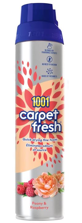 (image for) 1001 CARPET FRESH PEONY&RASPBE - 300ML