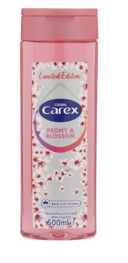 (image for) CAREX BATH B/WASH PEONY&BLOSS - 500ML